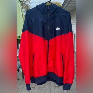 Nike Windbreaker Red and Blue size XL